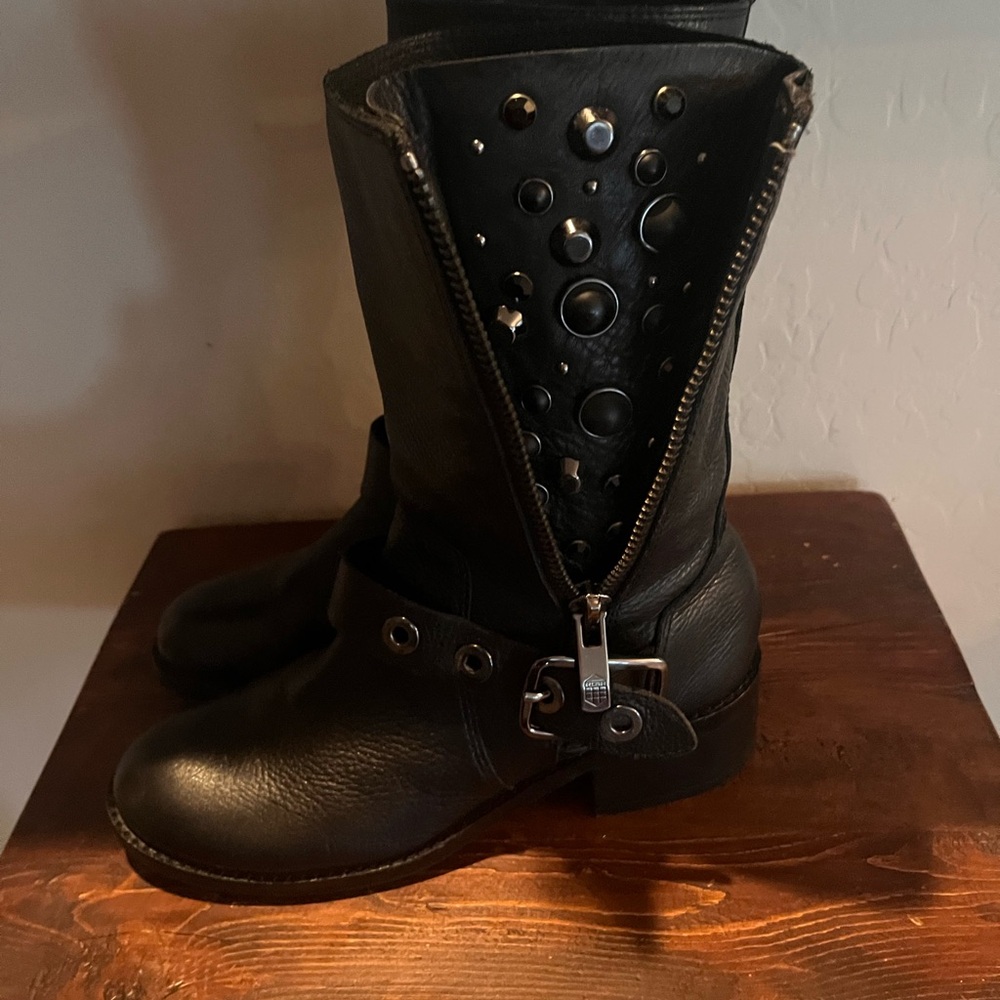 Vince Camuto moto boot.